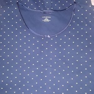 Polka dot night gown